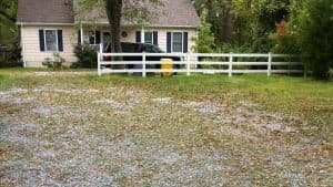 Unmaintained Driveway